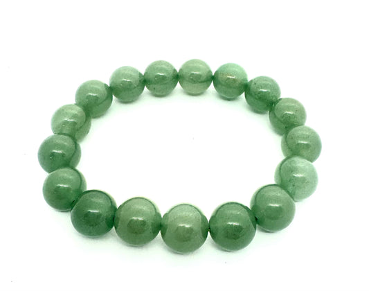 12mm Aventurine Gemstone Bracelet – Gift Box Excluded