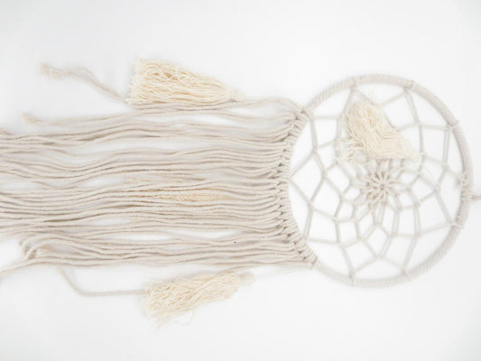 26cm Dreamcatcher Cream White