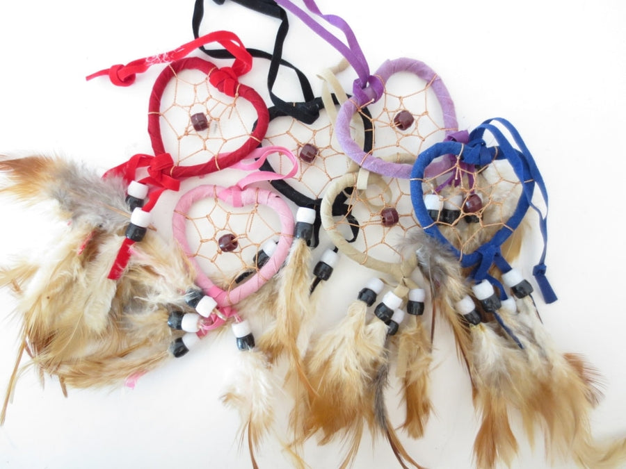 5cm Dreamcatcher Hearts (12 pieces)
