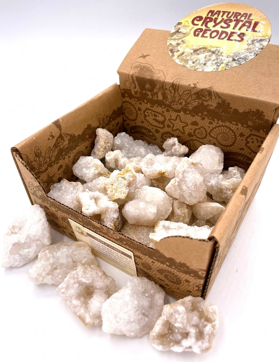 Natural Crystal Geode set (30pcs)