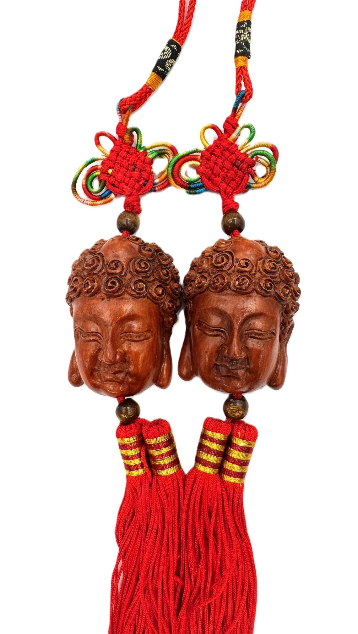 Boeddha's Hoofd Gelukshangers (6 stuks)