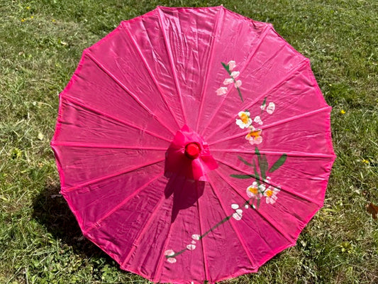 Chinese Umbrella - Fuchsia (Small)