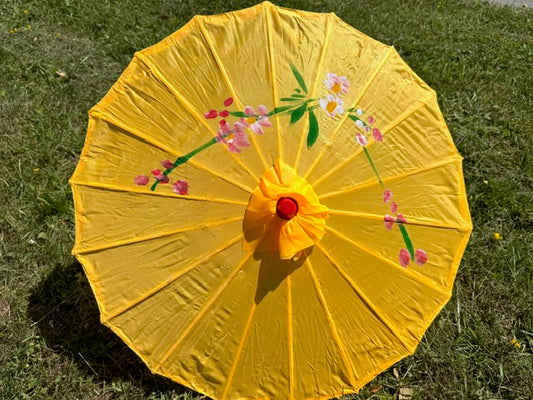 Chinese Umbrella - Yellow (Small)