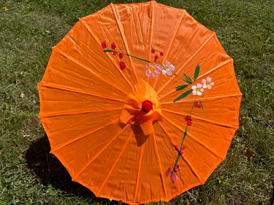 Chinese Umbrella - Orange (Small)