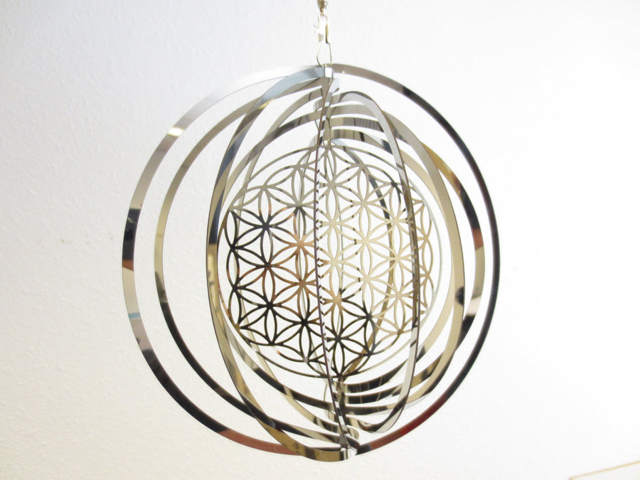 Cosmo Wind Spinner Flower of Life