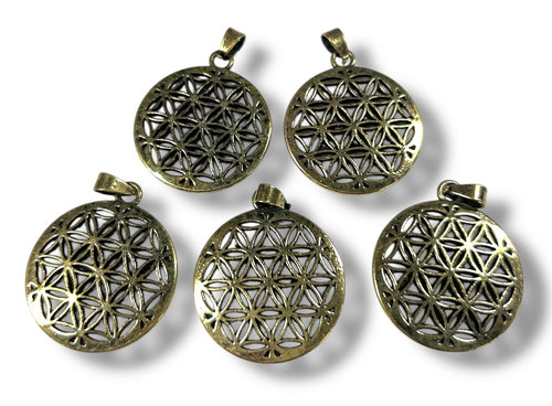Gemstone Metal Pendants