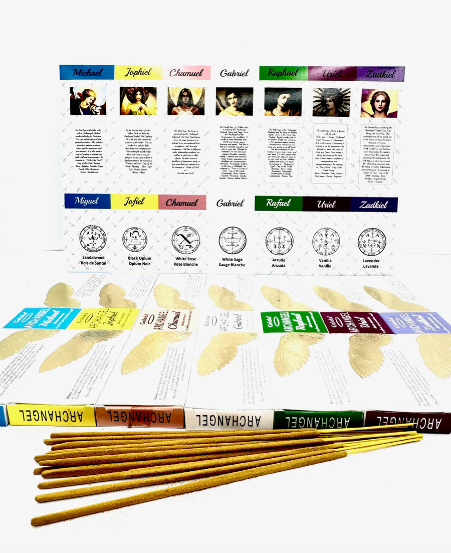 Goloka 7 Archangels Giftpack Incense Sticks
