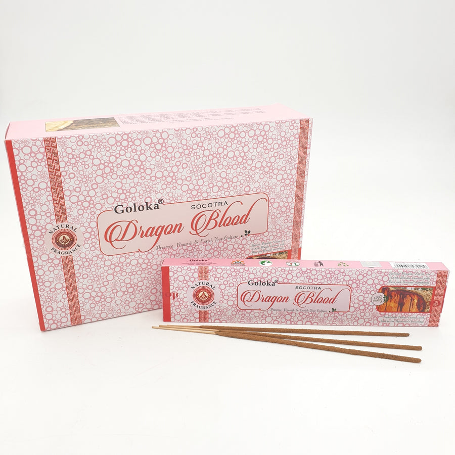Goloka Dragon Blood Masala Incense Sticks