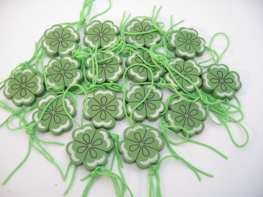 Wholesale - Four Leaf Clover Lucky Hanger (100pcs)