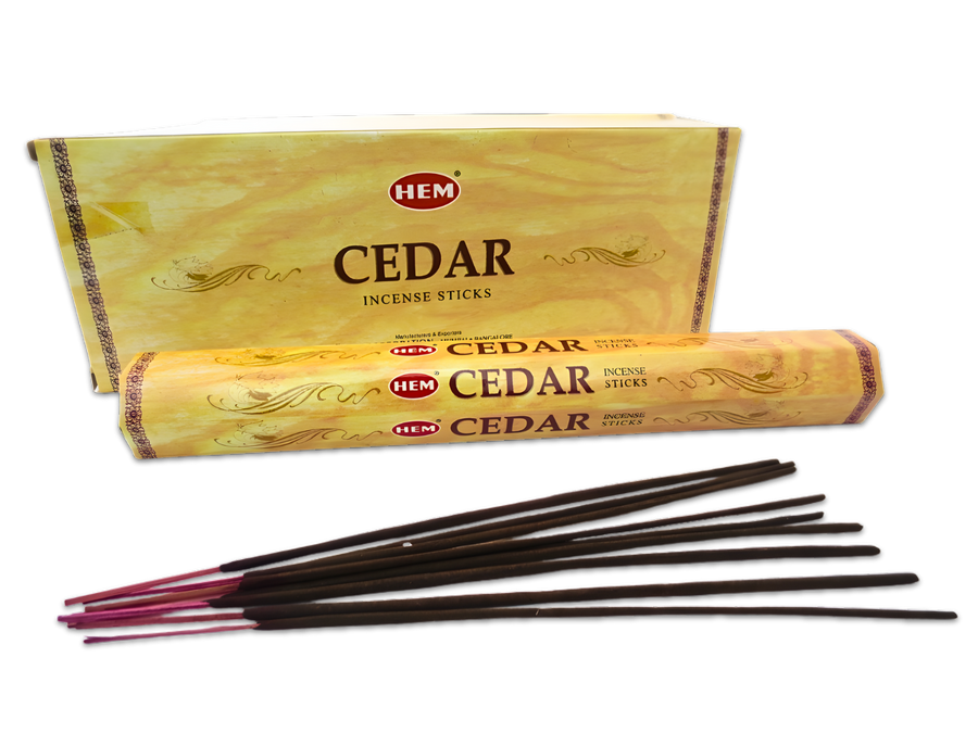 HEM Cedar Hexa Incense Sticks