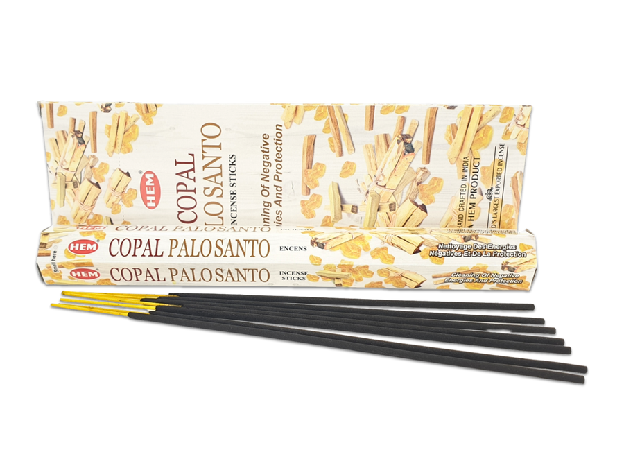 HEM Copal Palo Santo Hexa Incense Sticks