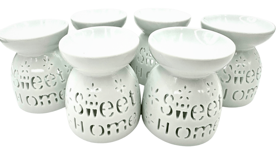 Oil Burner Set Sweet Home White (6 pcs)