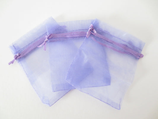 Organza Gift Bag 7.5 x 10 cm - Lilac (100pcs)
