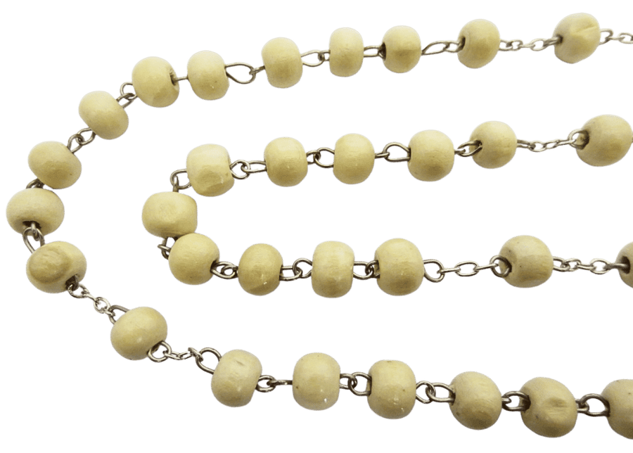 Rozenkrans Beige Rond luxe