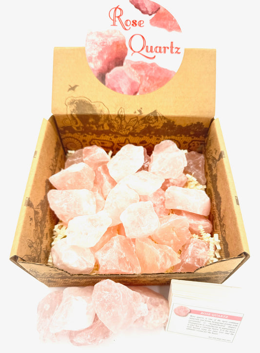 Rose Quartz Clusters (30pcs)