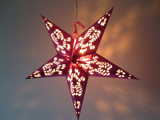 Paper Star Lantern - Pink