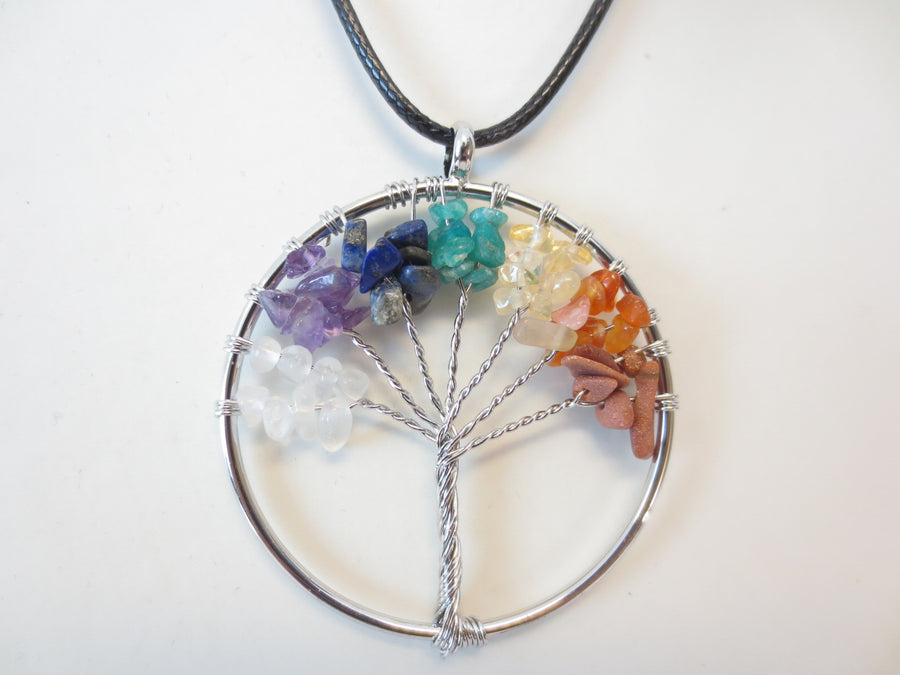 Tree of Life Ketting - Zeven Chakra