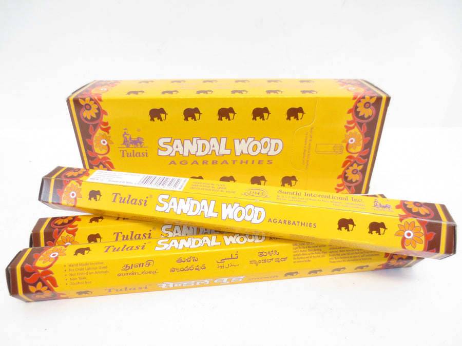 Tulasi Sandalwood Wierookstokjes