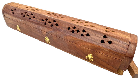 Incense Box Luxury Wood - Ganesh (2 pieces)