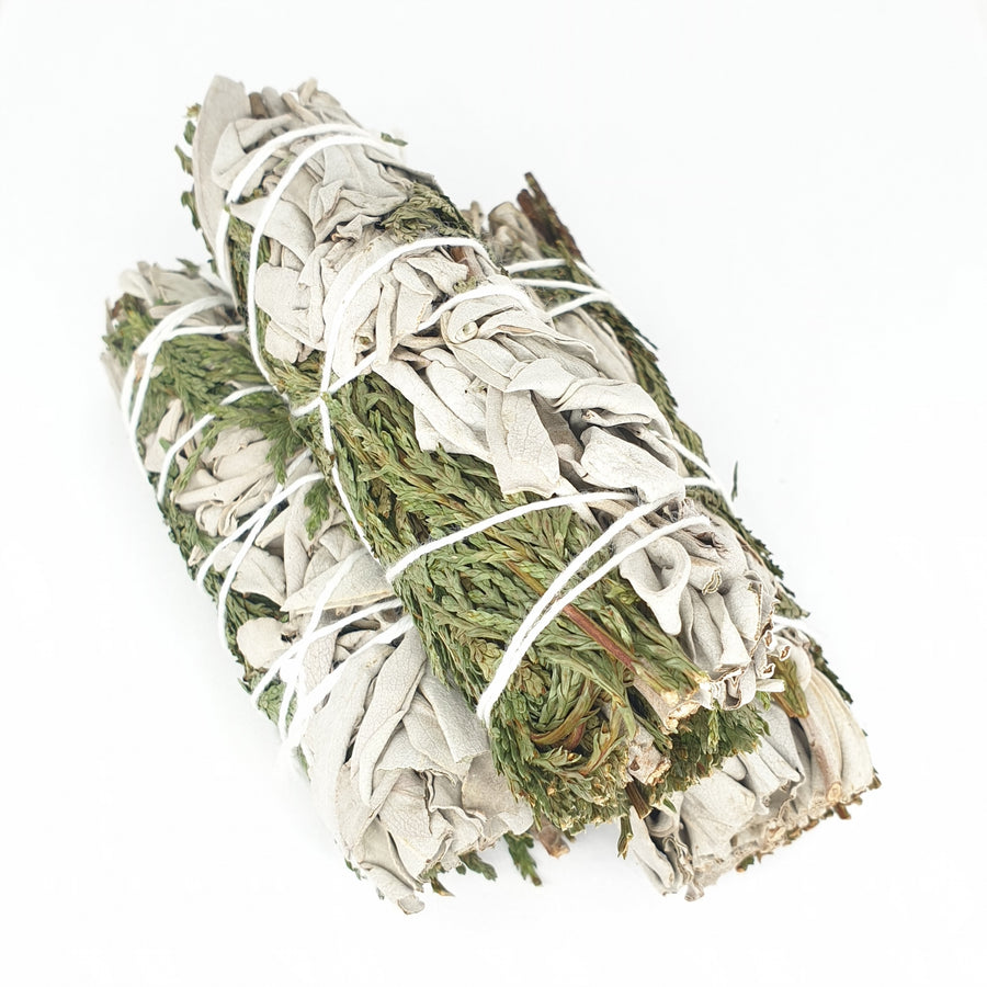 Witte Salie & Cedar Smudge Stick 12cm (3 x 20-25g)