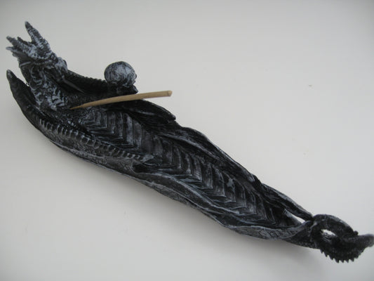 Black Dragon Incense Stick Holder (I)