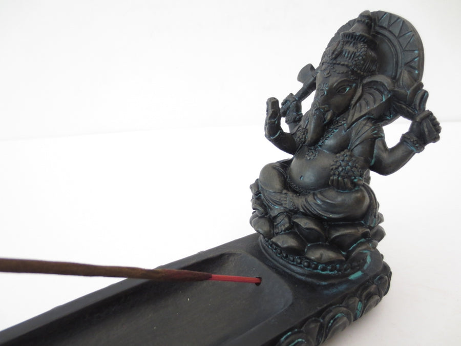 Black Ganesh Incense Stick Holder