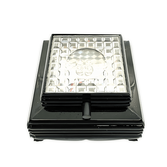 Black Display Light Base for Crystals – 8 cm