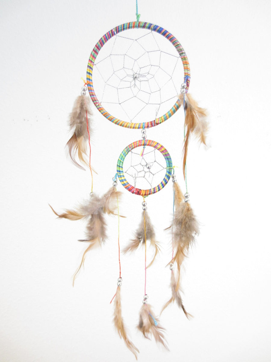 11cm+1 Round Dreamcatcher Mixed (6 pieces)