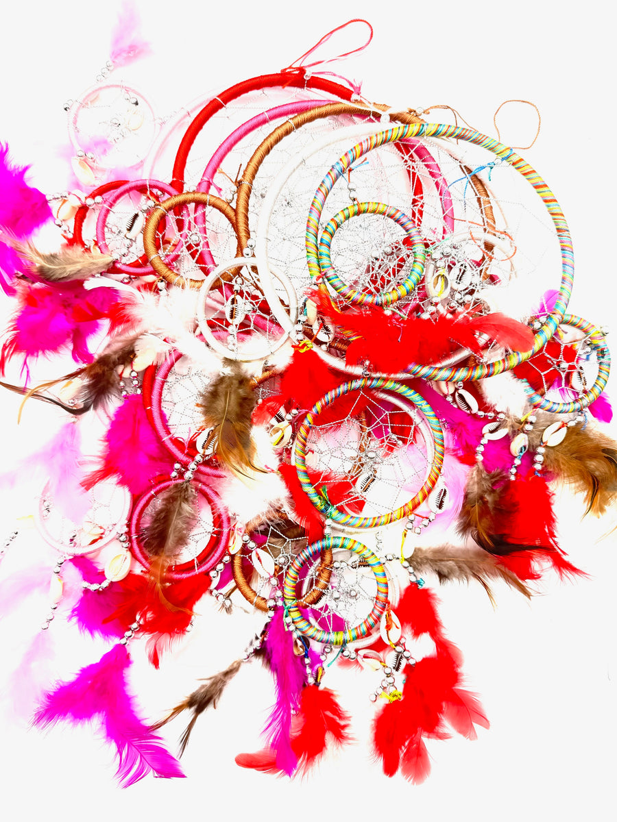 16cm Luxury Dreamcatchers - 1 + 4 (6 pieces)