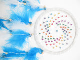 20cm Round Dreamcatcher White