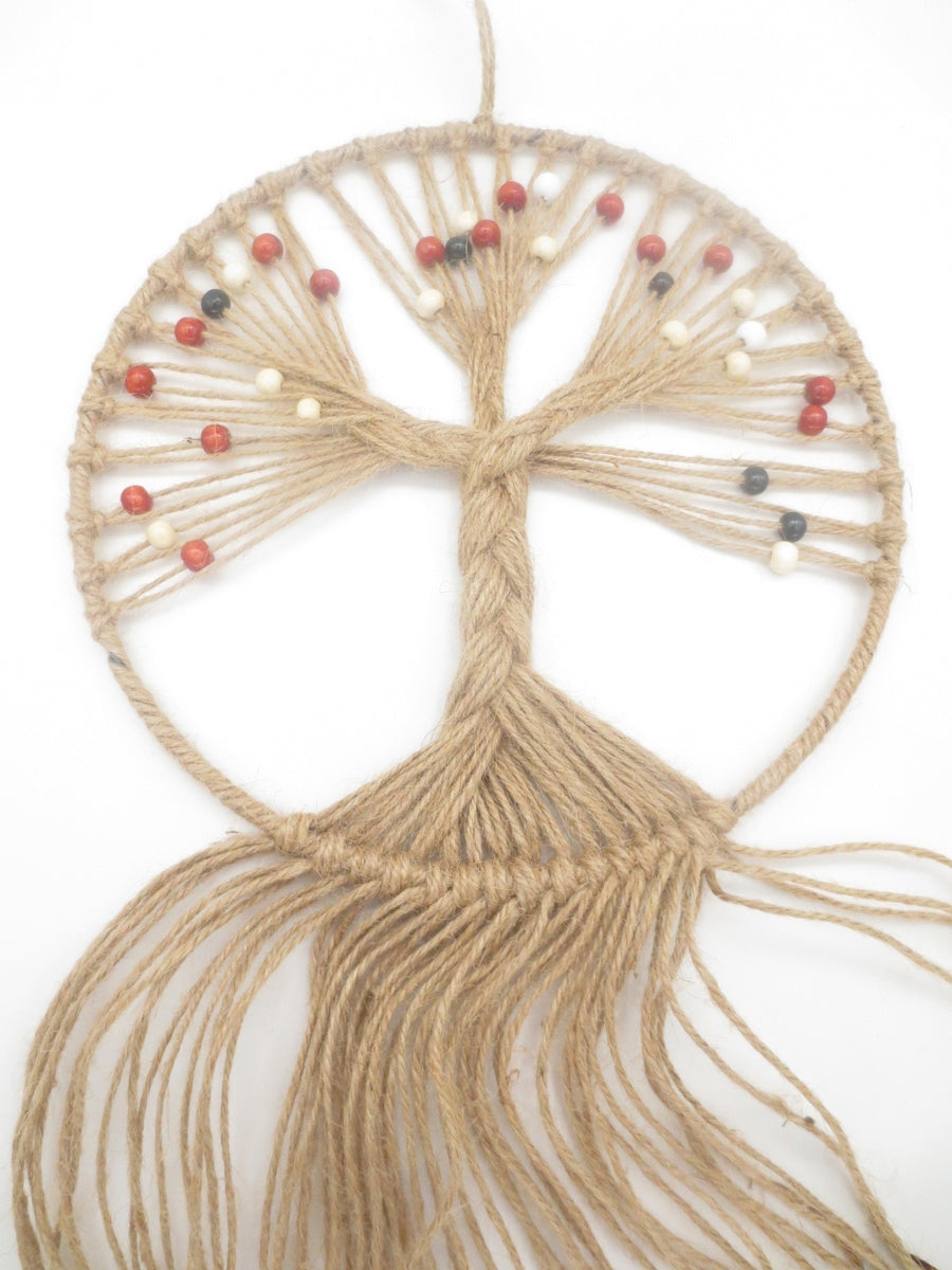 25cm Dreamcatcher Tree of Life Brown