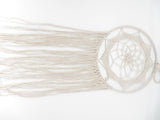 30cm Round Dreamcatcher White