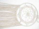 30cm Round Dreamcatcher White