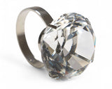 5 cm Crystal Diamond Napkin Ring