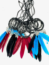 5 cm Round Dreamcatcher with Star (12 pieces)