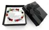 8mm Mixed Gemstone Bracelet – Gift Box Included