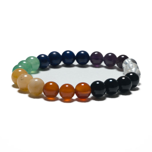 8mm 7 Chakra Armband zonder Doos - Mixed