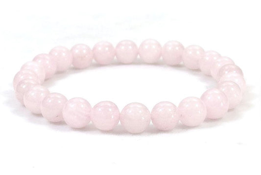 8mm Rose Quartz Gemstone Bracelet – Gift Box Included