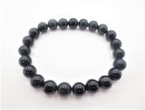 8mm Black Tourmaline Gemstone Bracelet – Gift Box Included