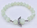 8mm Angel Bracelet with Box - Jade