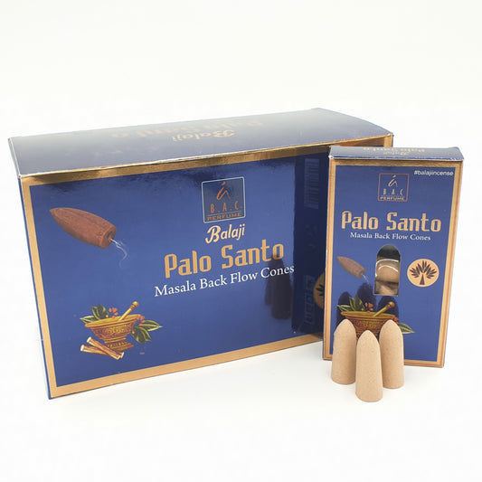 Balaji Masala Backflow Kegeltjes - Palo Santo