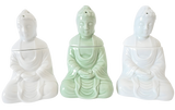 Boeddha meditatie oliebrander set van 3