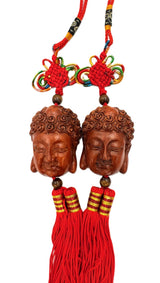 Buddha's Head Lucky Hangers (6 pieces)