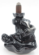 Backflow Incense Burner Small Lotus (CY350002)