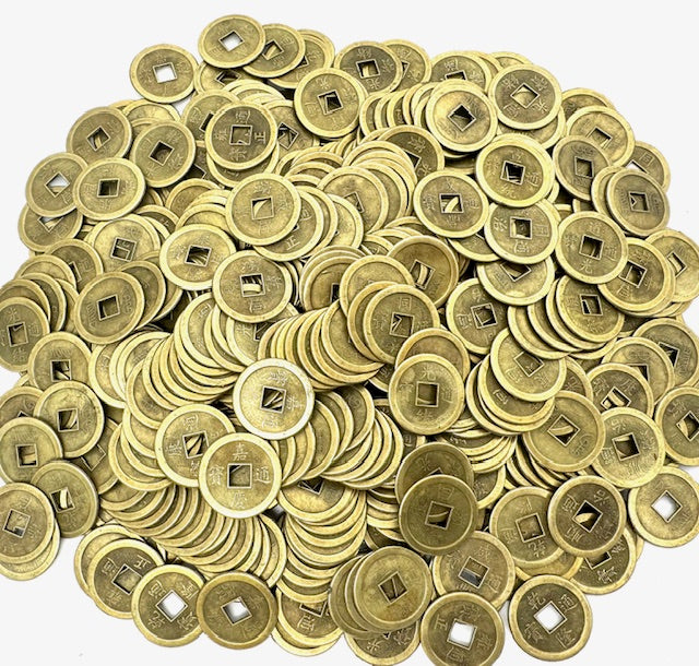 Chinese lucky coins medium (500 pieces)