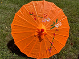 Chinese Umbrella - Orange (Small)