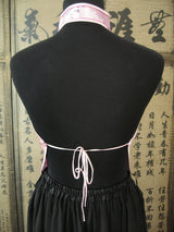 Chinese top with hole and dragon (pink)