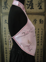 Chinese top with hole and dragon (pink)