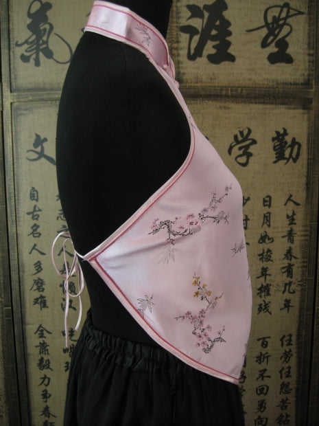 Chinese top with hole and dragon (pink)