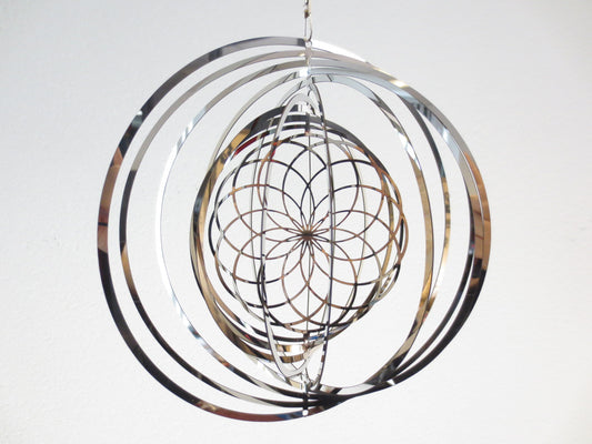 Cosmo Wind Spinner Seed of Life (20cm)